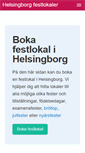 Mobile Screenshot of helsingborgfestlokaler.se